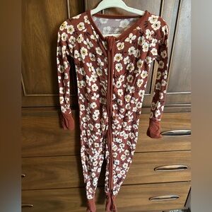 Little Sleepies Mocha Blossom